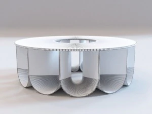 roche bobois  iride coffee table 3D Model