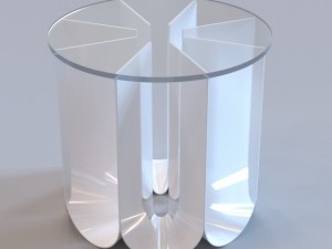 roche bobois  iride end table 3D Model