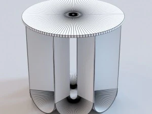 roche bobois  iride end table 3D Model