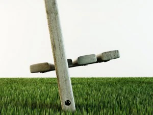 concrete bench 3D Model