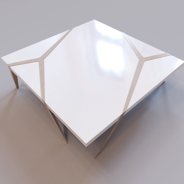 roche bobois  mangrove cocktail table Modelo 3D .c4d .max .obj .3ds .fbx .stl .blend 