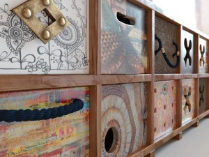 ethnic chest of drawers 3D Model