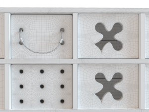 ethnic chest of drawers 3D Model