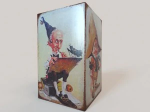 decorated box 3D Model