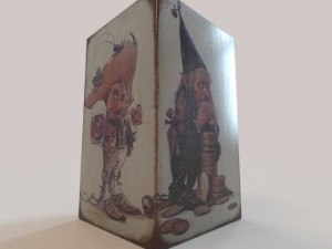 decorated box Model 3D