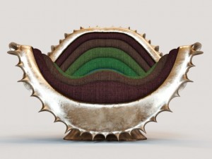 jellyfish armchair 3D Modell