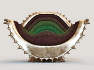 jellyfish armchair 3D Model