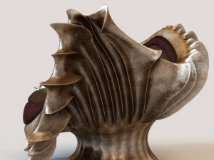 jellyfish armchair 3D Modell