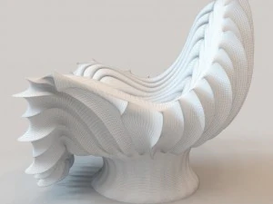 jellyfish armchair 3D Model