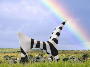 zebra chair 3D Model