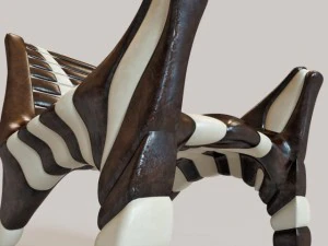 african chair 2 3D Model