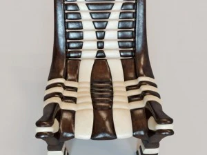 african chair 2 3D Model