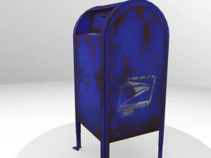 cassetta postale Modello 3D