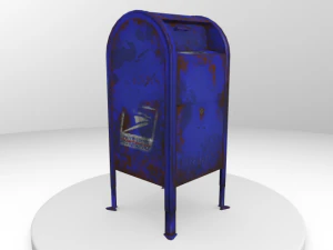 cassetta postale Modello 3D