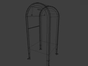 cassetta postale Modello 3D