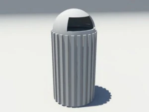 पार्क कचरा पात्र 3D मॉडल