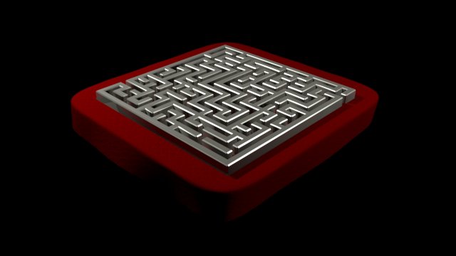 labirint 3D Model .c4d .max .obj .3ds .fbx .stl .blend 