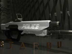 guncyberpunk2077 Modelo 3D