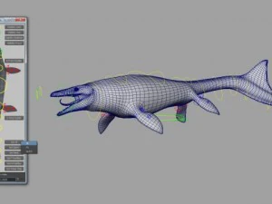 Mosasaurus hoffmanni 3D Model