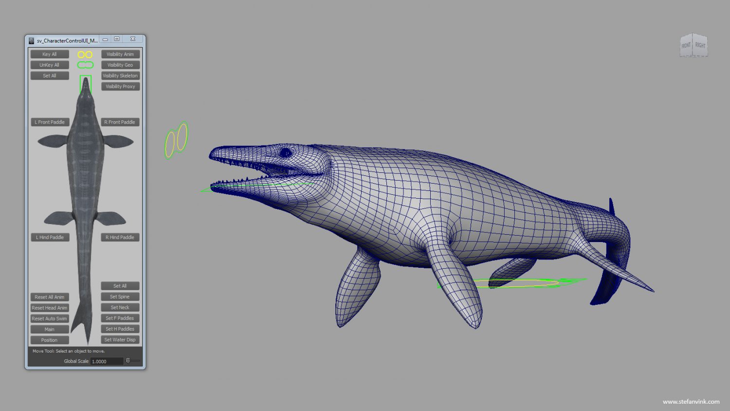 3D Print,scientifically accurate model,paleoartistic reconstruction MOSASAURUS HOFFMANNI