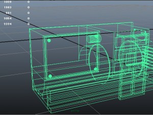 power generator lowpoly for games 3Dモデル