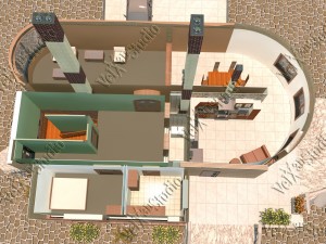 house dream 1 Modèle 3D