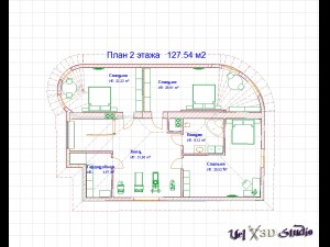 house dream 1 Modèle 3D
