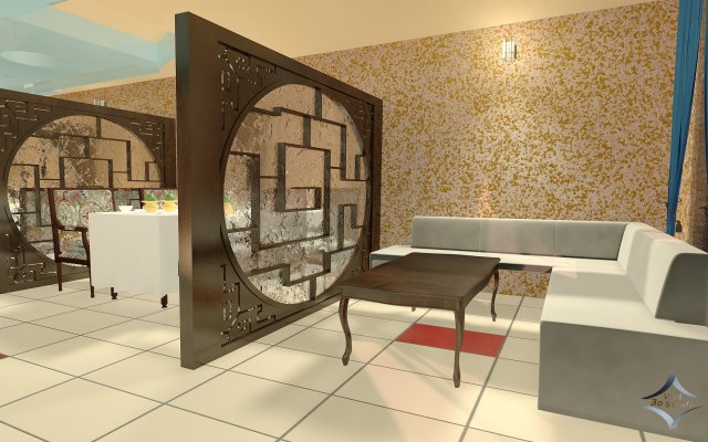 cafe lora 3D Model .c4d .max .obj .3ds .fbx .stl .blend 