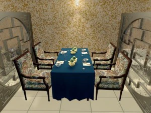 caf&eacute; lora Modelo 3D