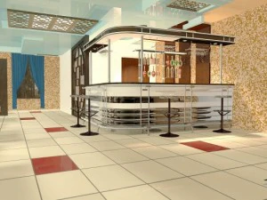 caf&eacute; lora Modelo 3D