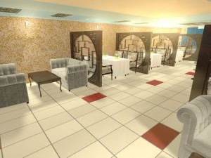 cafe lora 3D Model