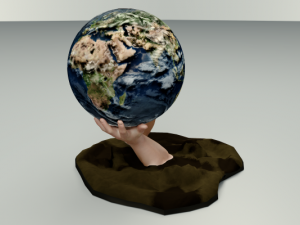 domination x 3D-Druckmodell