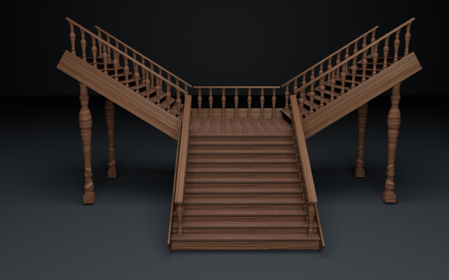 ladder transformer Modelo 3D .c4d .max .obj .3ds .fbx .stl .blend 