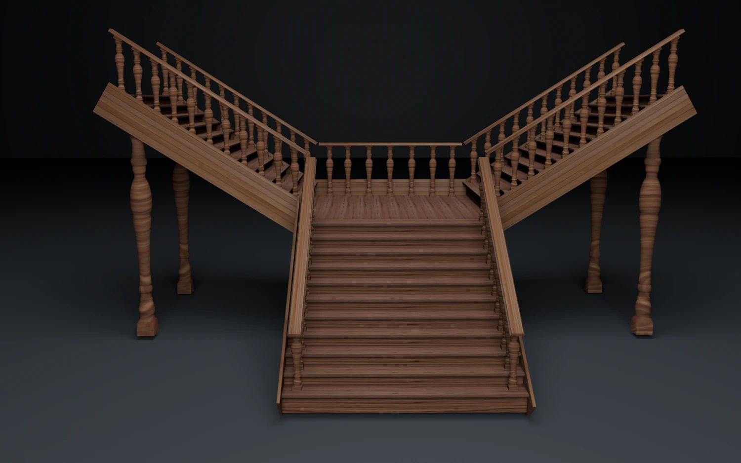 ladder transformer 3D Model .c4d .max .obj .3ds .fbx .stl .blend 