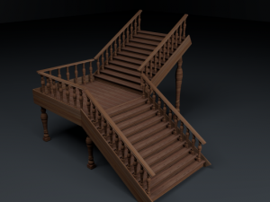 ladder transformer Modelo 3D