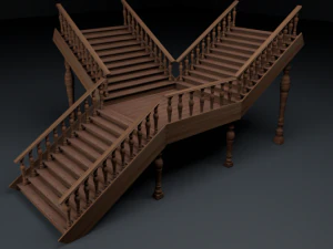 ladder transformer 3D Model