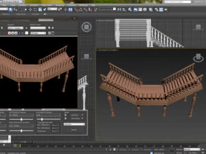 ladder transformer 3D Model