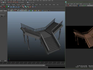 ladder transformer 3D Model