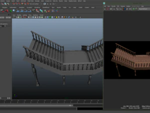 ladder transformer 3D Model