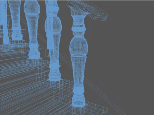 ladder transformer 3D Model