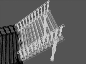 ladder transformer 3D Model