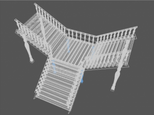 ladder transformer Modelo 3D