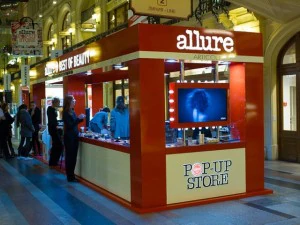 exhibition stand allure in gum 3D Model
