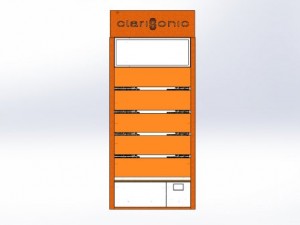 backwall clarisonic Modello 3D