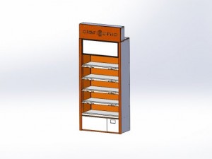 backwall clarisonic Modello 3D