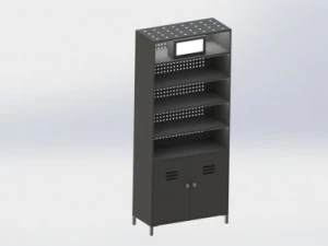 parete posteriore da uomo di kiehls Modello 3D