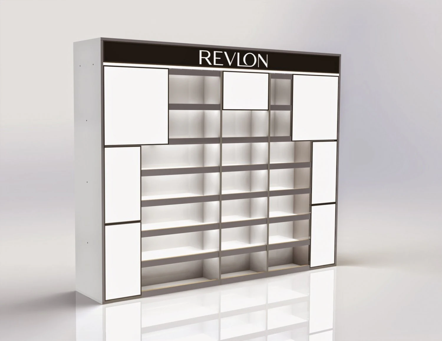 parede traseira revlon Modelo 3D .c4d .max .obj .3ds .fbx .stl .blend 