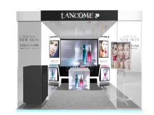 exhibition stand of lancome 3D 模型