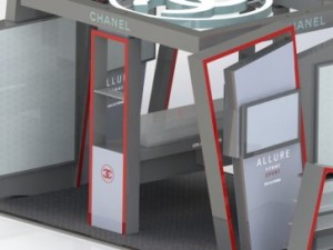 exhibition stand chanel 3D Model