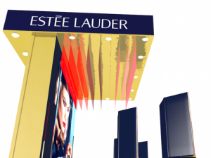 stand estee lauder 3D Modell